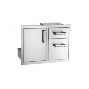 ACCESS DOOR WITH DOUBLE DRAWER