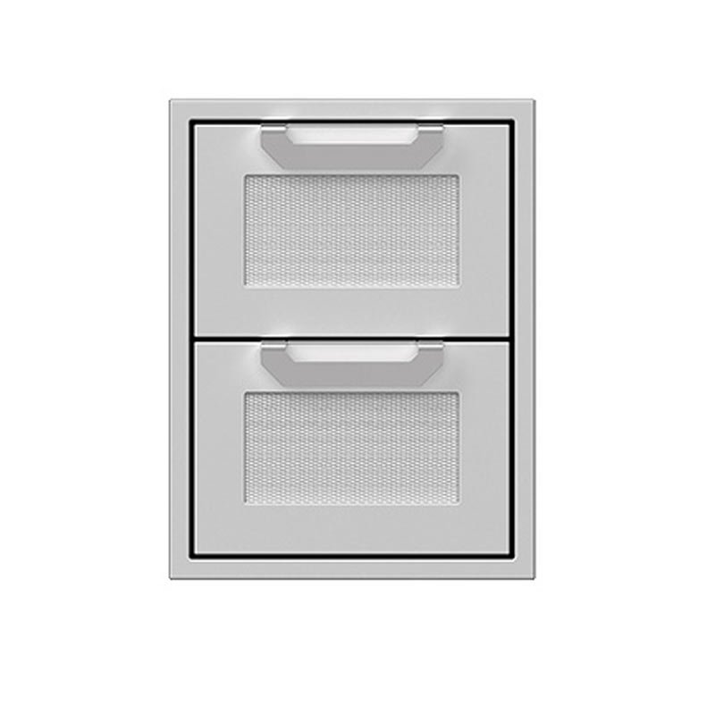 16 Hestan Outdoor Double Storage Drawers AGDR Series