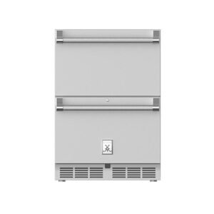 24 Hestan Outdoor Refrigerator Drawer and Freezer Drawer GRF Series