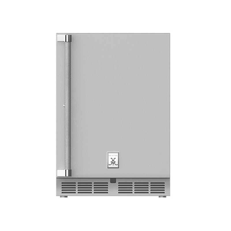 24 Hestan Outdoor Undercounter Refrigerator Solid Door GRSR Series