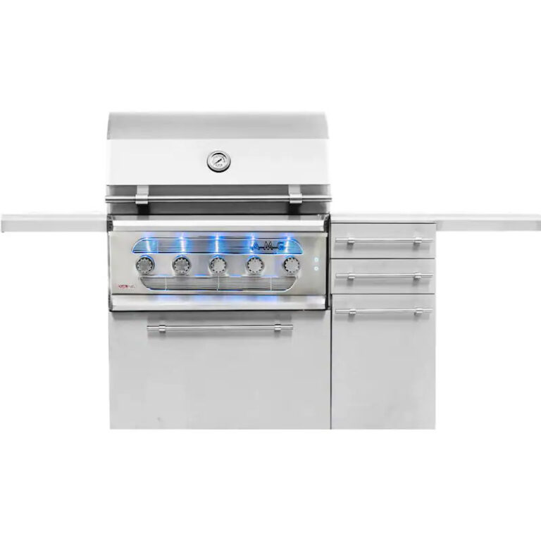 American Muscle Grill 36" Fuel Wood, Charcoal, Natural Gas Freestanding