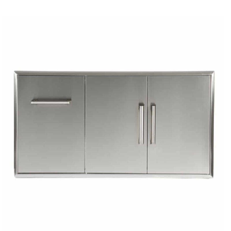 Combination Storage Drawer Double Access Doors